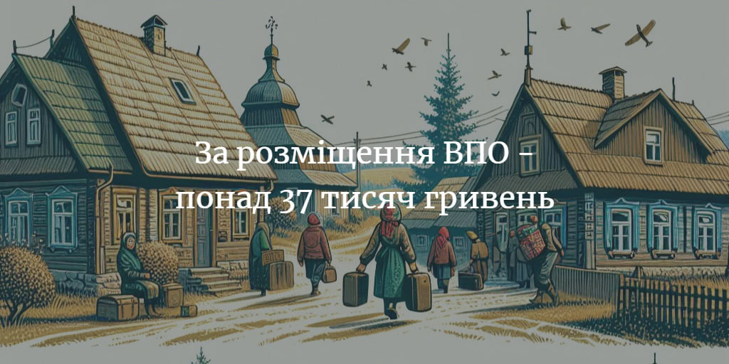 Жителі громади, що утримують внутрішньо переміщених осіб, отримають компенсацію