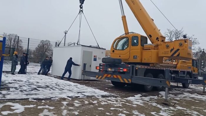 У Сновську встановили наземне модульне укриття на 20 осіб