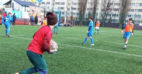 Сновські футболісти були в гостях у Бориспільській громаді