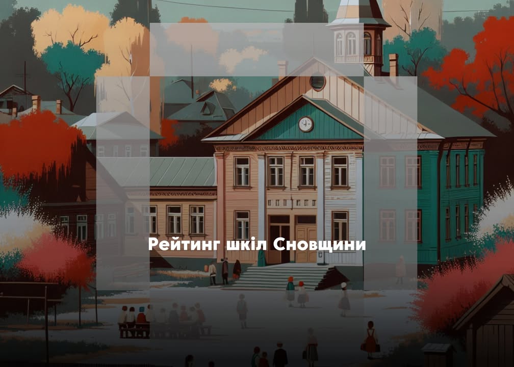 ОсвітаUA оприлюднила рейтинг: які місця посіли школи Сновської громади