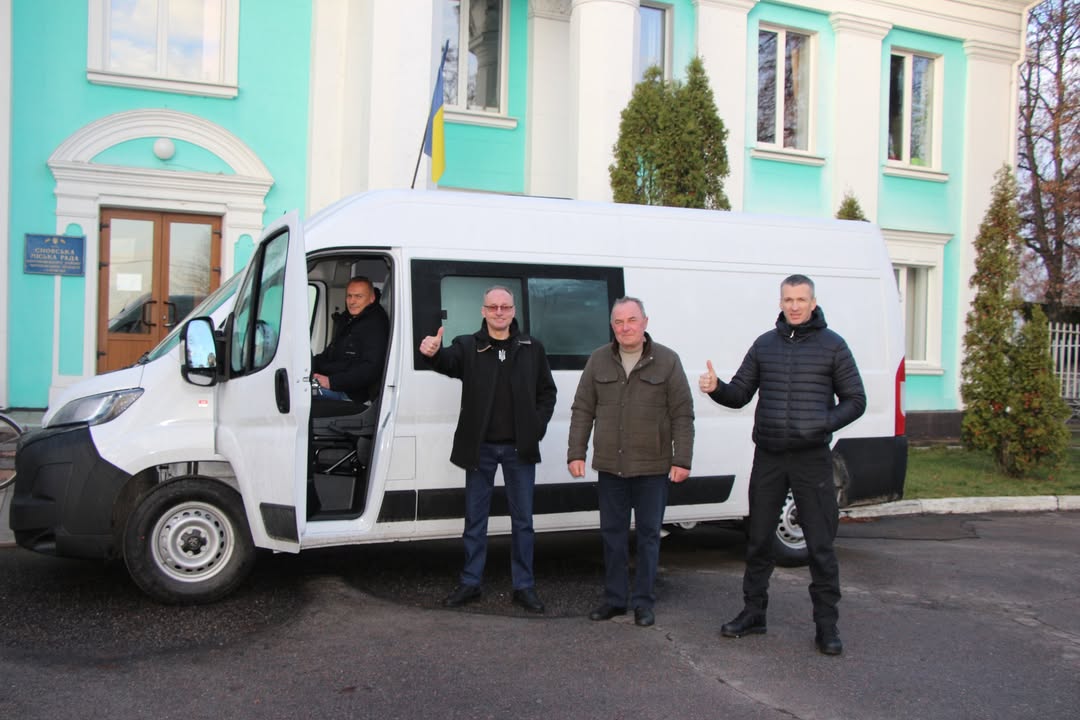 Сновська громада отримала новий мікроавтобус для потреб безпеки та підтримки населення