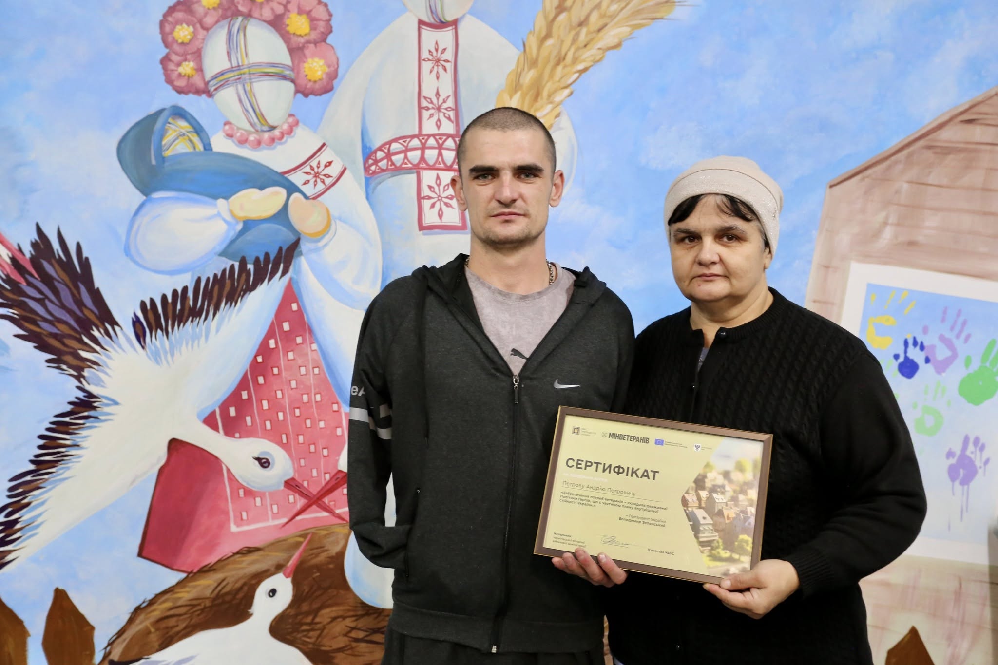 24-річний ветеран зі Сновщини отримав сертифікат на житло