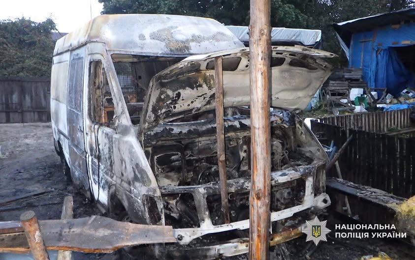 Справу про підпал автомобіля у Сновській громаді передали до суду