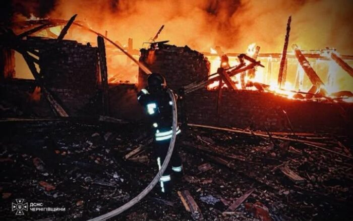 Російська «герань» атакувала фермерське господарство у Сновській громаді